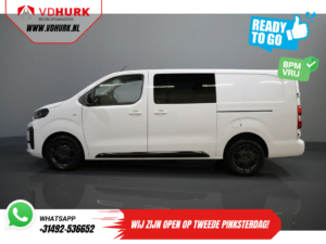 Citroën Jumpy Furgón 2.0 HDI 180 CV Aut DC Doble Cabina ¡BPM GRATIS! 2x Puerta corredera/ Virtual Cockpit/ Navi/ Carplay/ Camera/ PDC/ Cruise/ Towbar/ Air