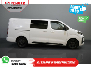 Citroën Jumpy Furgón 2.0 HDI 180 CV Aut DC Doble Cabina ¡BPM GRATIS! 2x Puerta corredera/ Virtual Cockpit/ Navi/ Carplay/ Camera/ PDC/ Cruise/ Towbar/ Air