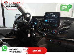 Ford Transit Bestelbus 2.0 TDCI 130 pk L3H2 DC Dubbel Cabine 7 Pers./ Riem V.V./ Adapt. Cruise/ CarPlay/ PDC/ Navi/ Camera/ Airco/ Trekhaak