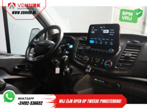 Ford Transit Bestelbus 2.0 TDCI 130 pk L3H2 DC Dubbel Cabine 7 Pers./ Riem V.V./ Adapt. Cruise/ CarPlay/ PDC/ Navi/ Camera/ Airco/ Trekhaak