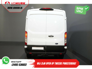 Ford Transit Bestelbus 2.0 TDCI 130 pk L3H2 DC Dubbel Cabine 7 Pers./ Riem V.V./ Adapt. Cruise/ CarPlay/ PDC/ Navi/ Camera/ Airco/ Trekhaak
