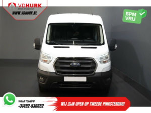 Ford Transit Bestelbus 2.0 TDCI 130 pk L3H2 DC Dubbel Cabine 7 Pers./ Riem V.V./ Adapt. Cruise/ CarPlay/ PDC/ Navi/ Camera/ Airco/ Trekhaak
