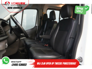 Ford Transit Bestelbus 2.0 TDCI 130 pk L3H2 DC Dubbel Cabine 7 Pers./ Riem V.V./ Adapt. Cruise/ CarPlay/ PDC/ Navi/ Camera/ Airco/ Trekhaak