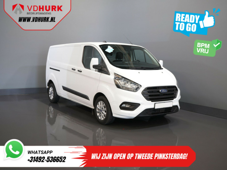 Ford Transit Custom Van 300 2.0 TDCI 130 CV Aut. L2 BPM ¡GRATIS! Ready2Go 2x Puerta corredera/ Calefacción de pie/ Calefacción de asiento/ Carplay/ Cruise/ PDC V+A/ Cámara