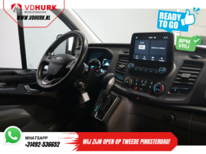 Ford Transit Custom Bestelbus 300 2.0 TDCI 130 pk Aut. L2 BPM VRIJ! Ready2Go 2xSchuifdeur/ Standkachel/ Stoelverw./ Carplay/ Cruise/ PDC V+A/ Camera