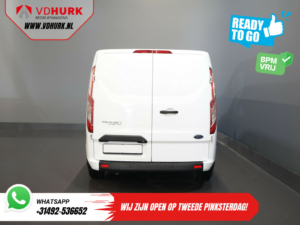Ford Transit Custom Bestelbus 300 2.0 TDCI 130 pk Aut. L2 BPM VRIJ! Ready2Go 2xSchuifdeur/ Standkachel/ Stoelverw./ Carplay/ Cruise/ PDC V+A/ Camera