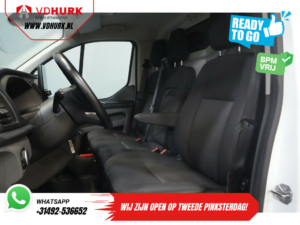 Ford Transit Custom Bestelbus 300 2.0 TDCI 130 pk Aut. L2 BPM VRIJ! Ready2Go 2xSchuifdeur/ Standkachel/ Stoelverw./ Carplay/ Cruise/ PDC V+A/ Camera