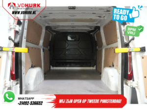 Ford Transit Custom Bestelbus 300 2.0 TDCI 130 pk Aut. L2 BPM VRIJ! Ready2Go 2xSchuifdeur/ Standkachel/ Stoelverw./ Carplay/ Cruise/ PDC V+A/ Camera