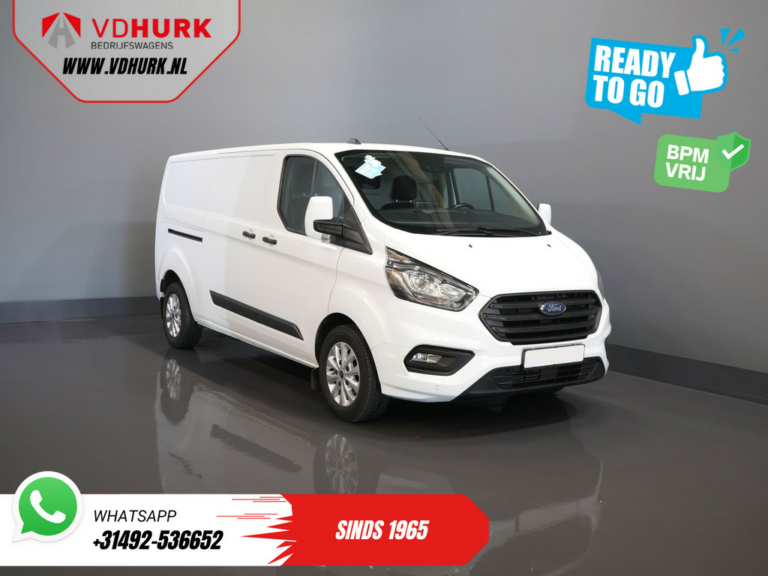 Ford Transit Custom Van 300 2.0 TDCI 130 hp Aut. L2 BPM GRATUIT ! Ready2Go 2x Porte coulissante/ Chauffage au sol/ Chauffage des sièges/ Carplay/ Cruise/ PDC V+A/ Caméra