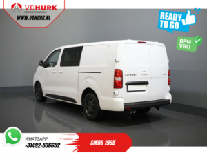 Citroën Jumpy Furgón 2.0 HDI 180 CV Aut DC Doble Cabina ¡BPM GRATIS! 2x Puerta corredera/ Virtual Cockpit/ Navi/ Carplay/ Camera/ PDC/ Cruise/ Towbar/ Air