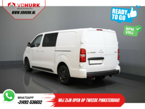 Citroën Jumpy Van 2.0 HDI 180 hp Aut DC Doppelkabine BPM FREE! 2x Schiebetür/ Virtual Cockpit/ Navi/ Carplay/ Kamera/ PDC/ Cruise/ Anhängerkupplung/ Air