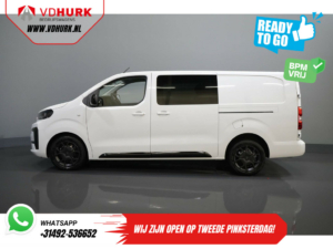 Citroën Jumpy Van 2.0 HDI 180 hp Aut DC Doppelkabine BPM FREE! 2x Schiebetür/ Virtual Cockpit/ Navi/ Carplay/ Kamera/ PDC/ Cruise/ Anhängerkupplung/ Air