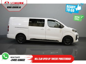 Citroën Jumpy Van 2.0 HDI 180 hp Aut DC Doppelkabine BPM FREE! 2x Schiebetür/ Virtual Cockpit/ Navi/ Carplay/ Kamera/ PDC/ Cruise/ Anhängerkupplung/ Air