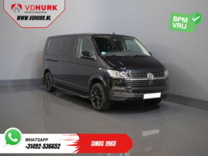 Volkswagen Transporter Bestelbus T6.1 2.0 TDI 150 pk DSG Aut. L2 DC Dubbel Cabine (DEMO) BPM VRIJ! Adapt. Cruise/ 2.5t Trekhaak/ NAVI/ Carplay/ PDC/ LMV/ Airco
