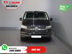 Volkswagen Transporter Bestelbus T6.1 2.0 TDI 150 pk DSG Aut. L2 DC Dubbel Cabine (DEMO) BPM VRIJ! Adapt. Cruise/ 2.5t Trekhaak/ NAVI/ Carplay/ PDC/ LMV/ Airco