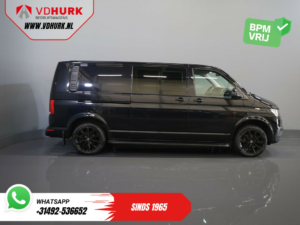 Volkswagen Transporter Bestelbus T6.1 2.0 TDI 150 pk DSG Aut. L2 DC Dubbel Cabine (DEMO) BPM VRIJ! Adapt. Cruise/ 2.5t Trekhaak/ NAVI/ Carplay/ PDC/ LMV/ Airco
