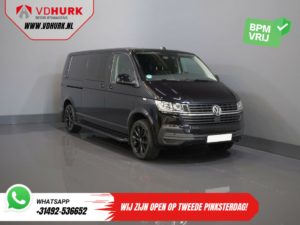 Volkswagen Transporter Van T6.1 2.0 TDI 150 hp DSG Aut. L2 DC Double Cab (DEMO) BPM FREE ! Adapt. Cruise/ 2.5t Towbar/ NAVI/ Carplay/ PDC/ LMV/ Airco