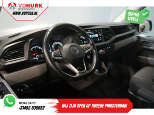 Volkswagen Transporter Van T6.1 2.0 TDI 150 hp DSG Aut. L2 DC Double Cab (DEMO) BPM FREE ! Adapt. Cruise/ 2.5t Towbar/ NAVI/ Carplay/ PDC/ LMV/ Airco