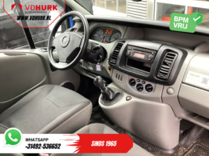 Opel Vivaro Bestelbus 2.5 CDTI 115 pk DC Dubbel Cabine MARGE 2x Schuifdeur/ 6 Pers./ Airco/ PDC/ Trekhaak