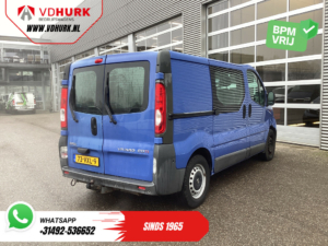 Opel Vivaro Bestelbus 2.5 CDTI 115 pk DC Dubbel Cabine MARGE 2x Schuifdeur/ 6 Pers./ Airco/ PDC/ Trekhaak