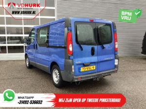 Opel Vivaro Van 2.5 CDTI 115 к.с. DC Double Cab ТІЛЬКИ НА ЕКСПОРТ 2х розсувні двері/ 6 чол./ кондиціонер/ PDC/ буксирний гак