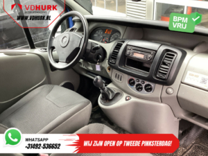Opel Vivaro Van 2.5 CDTI 115 к.с. DC Double Cab ТІЛЬКИ НА ЕКСПОРТ 2х розсувні двері/ 6 чол./ кондиціонер/ PDC/ буксирний гак