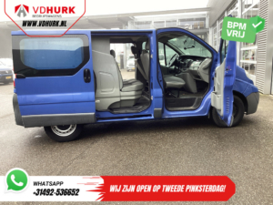 Opel Vivaro Van 2.5 CDTI 115 к.с. DC Double Cab ТІЛЬКИ НА ЕКСПОРТ 2х розсувні двері/ 6 чол./ кондиціонер/ PDC/ буксирний гак
