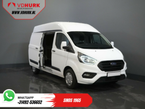 Ford Transit Custom Bestelbus 2.0 TDCI 130 pk L2H2 Adapt.Cruise/ 2.8t Trekverm./ CarPlay/ Navi/ Airco/ PDC