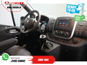 Renault Trafic Van 2.0 dCi 120 к.с. L2 DC Double Cab BPM БЕЗКОШТОВНО! Ready2Go 6 чол./ LED/ CarPlay/ Navi/ Cruise/ PDC/ Бокові панелі/ Фаркоп