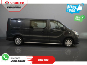Renault Trafic Van 2.0 dCi 120 к.с. L2 DC Double Cab BPM БЕЗКОШТОВНО! Ready2Go 6 чол./ LED/ CarPlay/ Navi/ Cruise/ PDC/ Бокові панелі/ Фаркоп