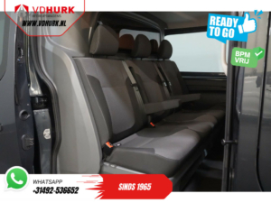 Renault Trafic Van 2.0 dCi 120 к.с. L2 DC Double Cab BPM БЕЗКОШТОВНО! Ready2Go 6 чол./ LED/ CarPlay/ Navi/ Cruise/ PDC/ Бокові панелі/ Фаркоп