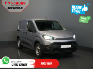 Toyota PROACE CITY Van 1.5 130 к.с. Авт. BPM БЕЗКОШТОВНО! LED/ Віртуальний.кокпіт/ 3 чол./ Carplay/ Камера/ Клімат/ PDC/ Круїз