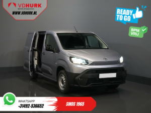 Toyota PROACE CITY Van 1.5 130 к.с. Авт. BPM БЕЗКОШТОВНО! LED/ Віртуальний.кокпіт/ 3 чол./ Carplay/ Камера/ Клімат/ PDC/ Круїз