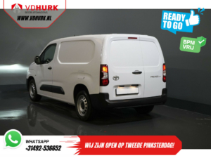 Toyota PROACE CITY Van 1.5 130 hp Aut. L2 BPM FREE! LED/ Virtuelles Cockpit/ 3 Pers./ Carplay/ Kamera/ Klima/ PDC/ Tempomat