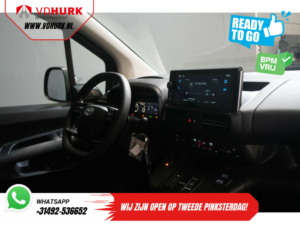 Toyota PROACE CITY Van 1.5 130 hp Aut. L2 BPM FREE! LED/ Virtuelles Cockpit/ 3 Pers./ Carplay/ Kamera/ Klima/ PDC/ Tempomat