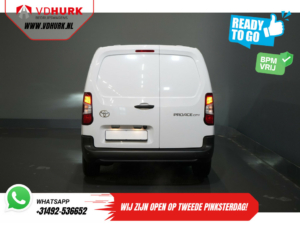 Toyota PROACE CITY Van 1.5 130 hp Aut. L2 BPM FREE! LED/ Virtuelles Cockpit/ 3 Pers./ Carplay/ Kamera/ Klima/ PDC/ Tempomat