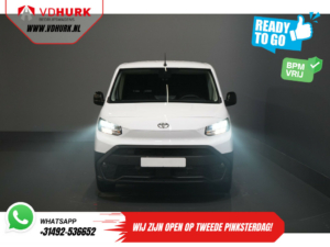 Toyota PROACE CITY Van 1.5 130 hp Aut. L2 BPM FREE! LED/ Virtuelles Cockpit/ 3 Pers./ Carplay/ Kamera/ Klima/ PDC/ Tempomat