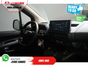 Toyota PROACE CITY Furgoneta 1.5 130 CV Aut. L2 BPM ¡GRATIS! LED/ Virtual Cockpit/ 3 pers./ Carplay/ Cámara/ Clima/ PDC/ Crucero