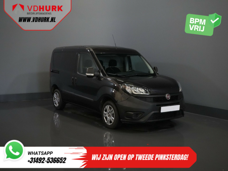 Fiat Dobló Cargo Van 1.6 MJ 105 к.с. BPM БЕЗКОШТОВНО! 3 чол./ Круїз/ Навігація/ Фаркоп