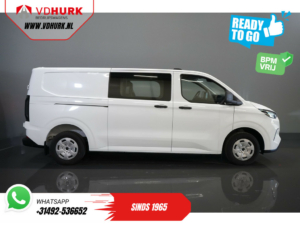 Ford Transit Custom Bestelbus 320 2.0 TDCI 136 pk L2 Trend BPM VRIJ! DC Dubbel Cabine/ 5 jaar/200.000 km Garantie/ Carplay/ Climate/ Camera/ PDC/ Cruise