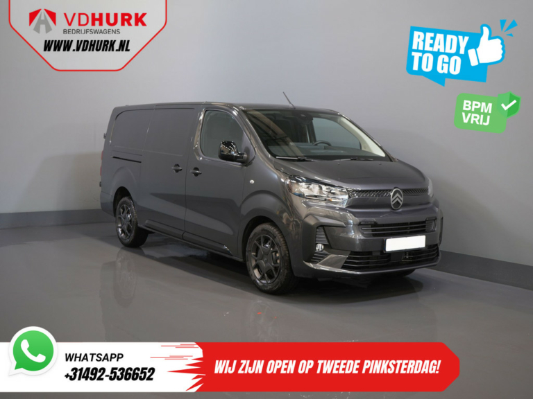 Citroën Jumpy Van 2.0 HDI 180 к.с. Aut. L3 BPM БЕЗКОШТОВНО! 2х розсувні двері / Navi / Carplay / Камера / PDC / Круїз / Airco