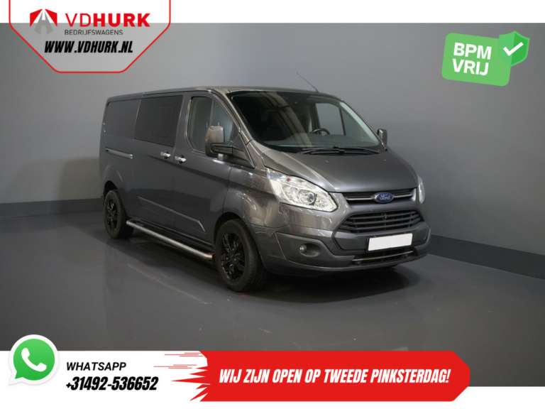 Ford Transit Custom Van 2.0 TDCI 170 к.с. E6 Aut. L2 Limited DC Double Cab BPM FREE 2x Зсувні двері / Сидіння з електроприводом / Навігація / Круїз / Камера / PDC / Буксирувальний гак