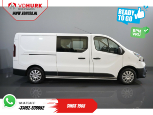 Renault Trafic Van 2.0 dCi 120 к.с. L2 DC Double Cab BPM БЕЗКОШТОВНО! Ready2Go LED/ 2x зсувні двері/ Бокові панелі/ Carplay/ Клімат/ Камера/ PDC/ Круїз/ Trekh