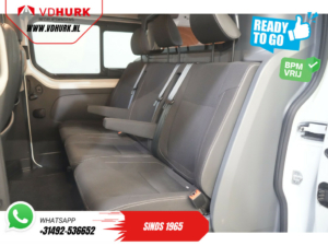Renault Trafic Van 2.0 dCi 120 к.с. L2 DC Double Cab BPM БЕЗКОШТОВНО! Ready2Go LED/ 2x зсувні двері/ Бокові панелі/ Carplay/ Клімат/ Камера/ PDC/ Круїз/ Trekh