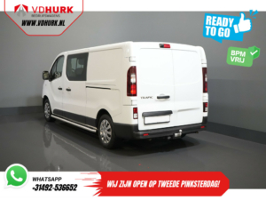 Renault Trafic Van 2.0 dCi 120 ch L2 DC Double Cab BPM FREE ! Ready2Go LED/ 2x porte coulissante/ Sidebars/ Carplay/ Climat/ Caméra/ PDC/ Cruise/ Trekh