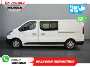 Renault Trafic Van 2.0 dCi 120 ch L2 DC Double Cab BPM FREE ! Ready2Go LED/ 2x porte coulissante/ Sidebars/ Carplay/ Climat/ Caméra/ PDC/ Cruise/ Trekh