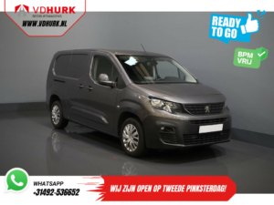 Peugeot Partner Van 1.5 HDI 130 ch Aut. L2 BPM GRATUIT ! Ready2Go 3 Pers. / CarPlay/ Caméra/ Navi/ Cruise/ PDC