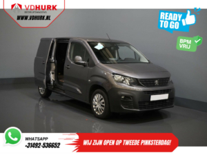 Peugeot Partner Van 1.5 HDI 130 ch Aut. L2 BPM GRATUIT ! Ready2Go 3 Pers. / CarPlay/ Caméra/ Navi/ Cruise/ PDC