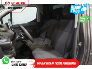 Peugeot Partner Van 1.5 HDI 130 ch Aut. L2 BPM GRATUIT ! Ready2Go 3 Pers. / CarPlay/ Caméra/ Navi/ Cruise/ PDC
