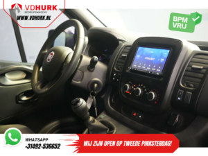 Fiat Talento Bestelbus 2.0 MJ 150 pk L2 DC Dubbel Cabine BPM VRIJ!/ LMV/ Cruise/ PDC/ Trekhaak/ Airco
